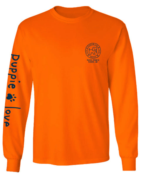 Orange Crab Boat Long Sleeve